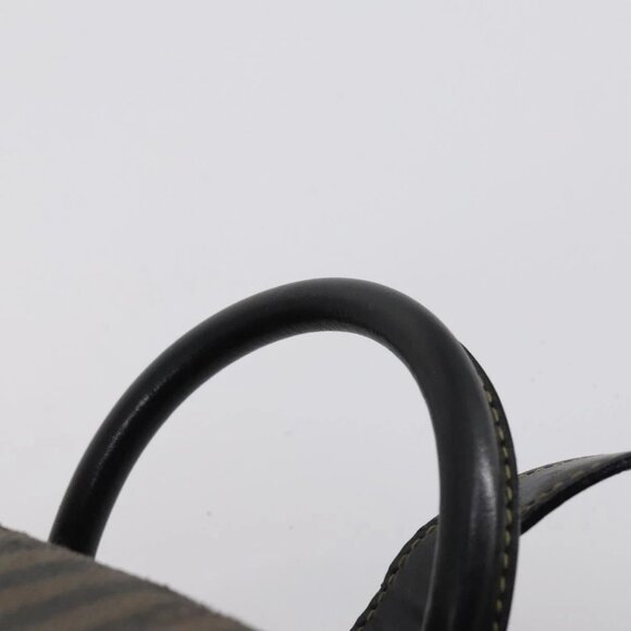 FENDI Pecan Canvas Backpack Brown Black gold Auth - Picture 7 of 16